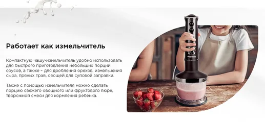 Блендер REDMOND RHB-2913, Черный