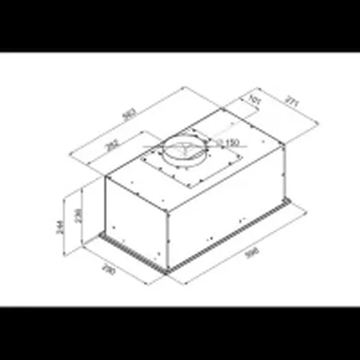 Кухонная вытяжка MAUNFELD Crosby Power 60 черный