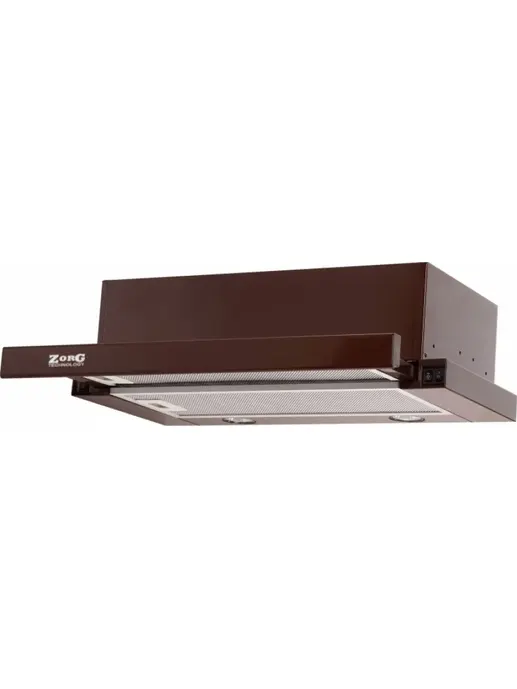 КУХОННАЯ ВЫТЯЖКА ZORG TECHNOLOGY STORM BROWN (60СМ, 700М3)
