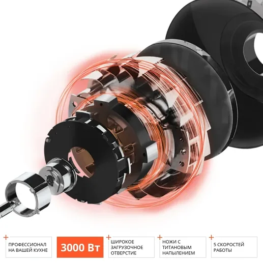 Соковыжималка REDMOND RJ-M908