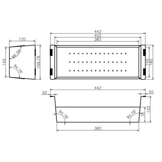 Многофункциональный коландер ZR-51 BR