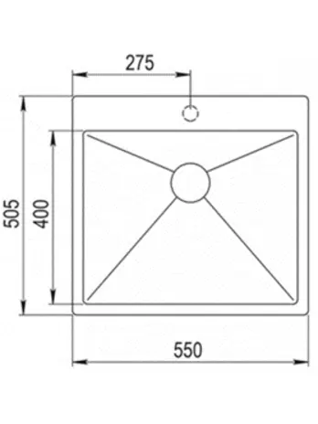 Мойка ZORG ZRN 5055