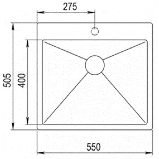 Мойка ZORG ZRN 5055