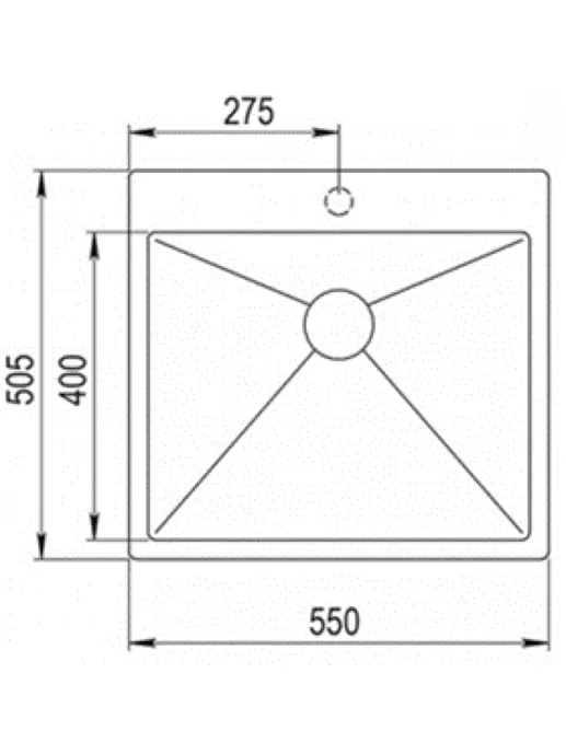 Мойка ZORG ZRN 5055