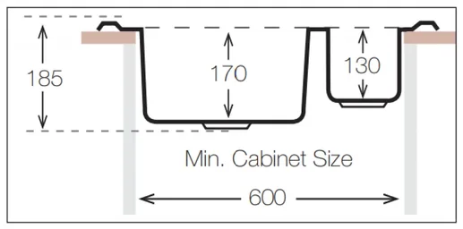 Мойка ZorG ZLL 6150-2 микродекор