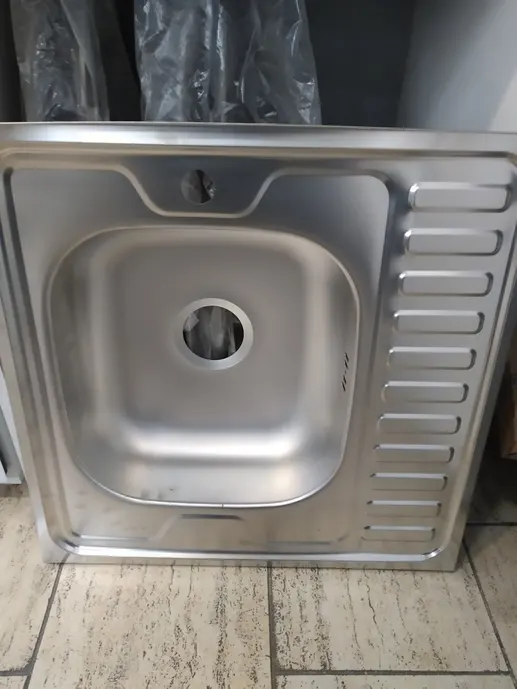 Мойка кухонная Kromevye EC 209 D (чаша слева)