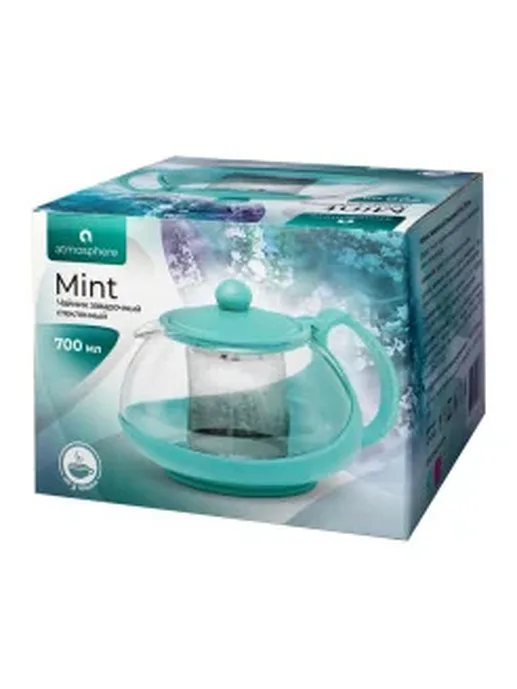 Чайник заварочный стеклянный Mint, 700 мл