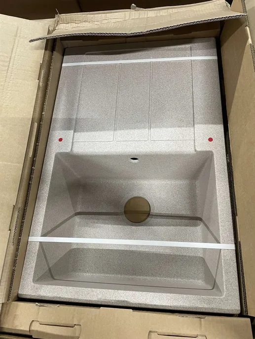 Мойка AquaSanita Tesa SQT 101 110 AW beige