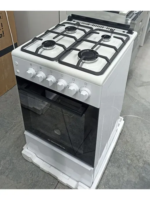Газовая плита MAUNFELD MGC50GCW02 (Узбекистан)