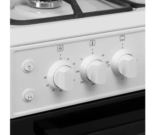 Газовая плита с электрической духовкой MAUNFELD MGC60ECW04