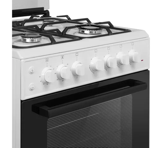 Газовая плита с электрической духовкой MAUNFELD MGC60ECW04