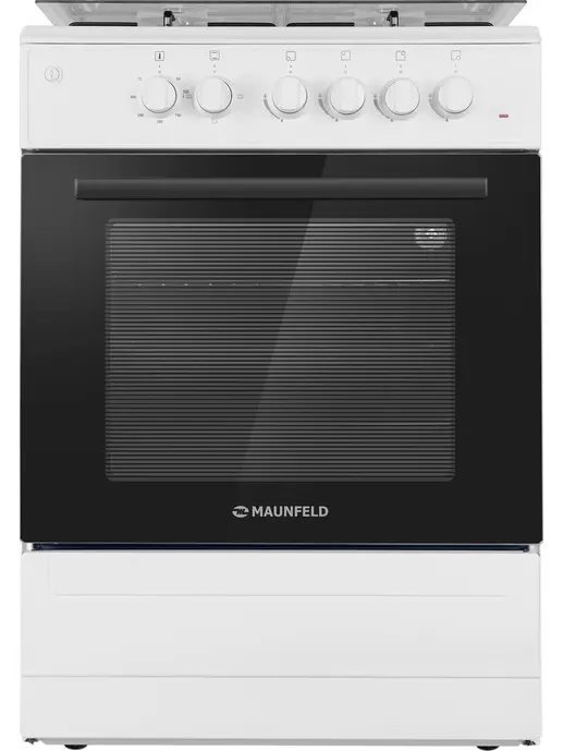 Газовая плита с электрической духовкой MAUNFELD MGC60EEW03