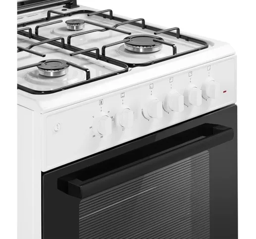 Газовая плита с электрической духовкой MAUNFELD MGC60EEW03