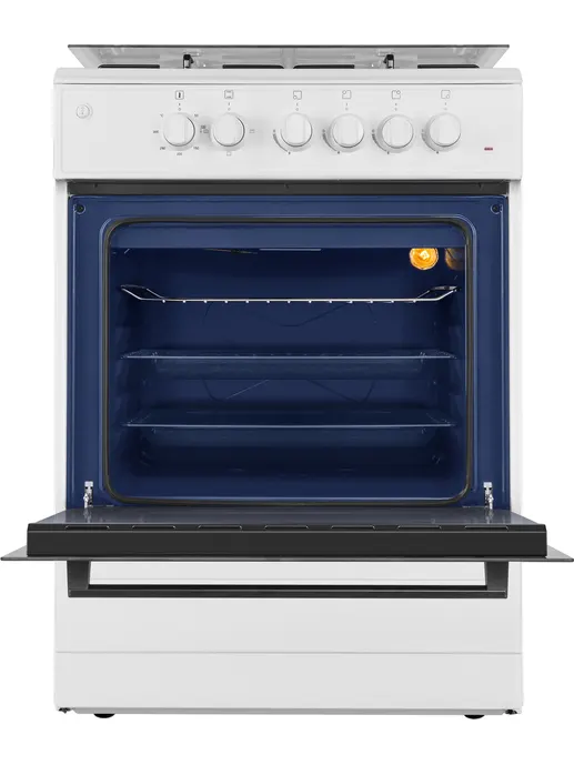 Газовая плита с электрической духовкой MAUNFELD MGC60EEW03