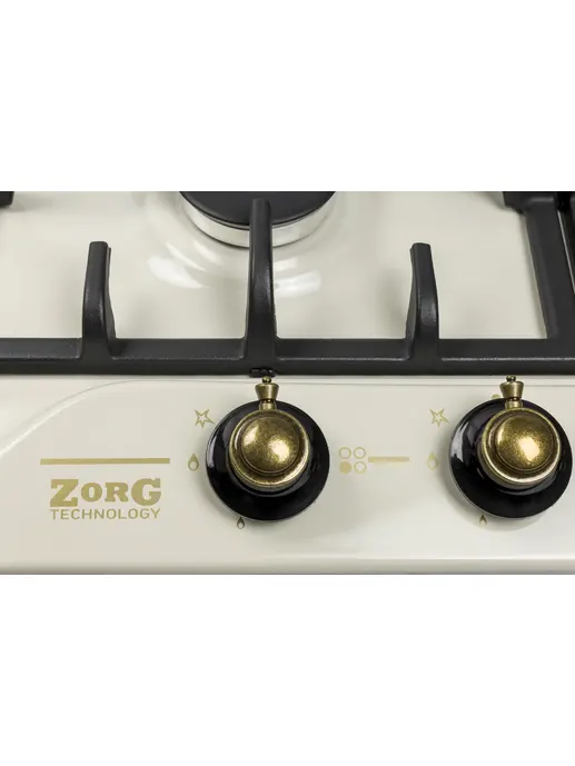 Газовая варочная панель ZorG Technology BP5 FD rustical + cream (EMY)
