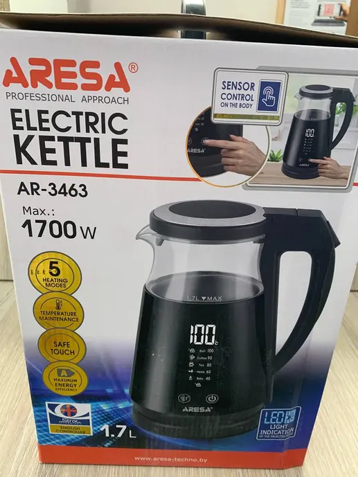 Чайник электрический Aresa AR-3463