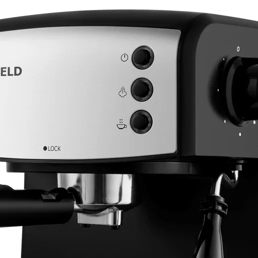 Кофемашина рожкового типа MAUNFELD MF-734BK