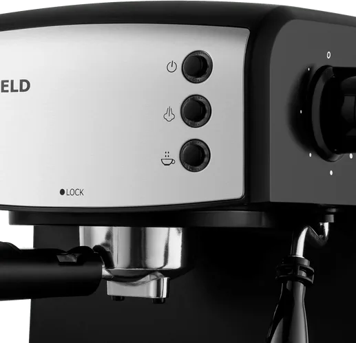 Кофемашина рожкового типа MAUNFELD MF-734BK