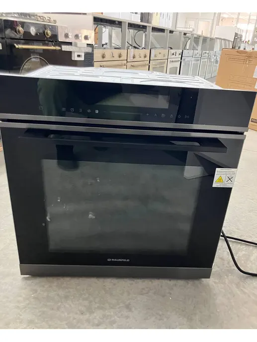 Шкаф духовой электрический с СВЧ MAUNFELD MEOR7217SMB