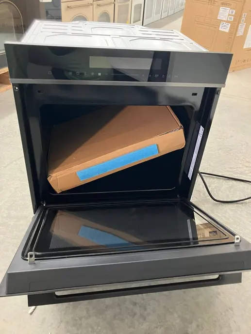 Шкаф духовой электрический с СВЧ MAUNFELD MEOR7217SMB