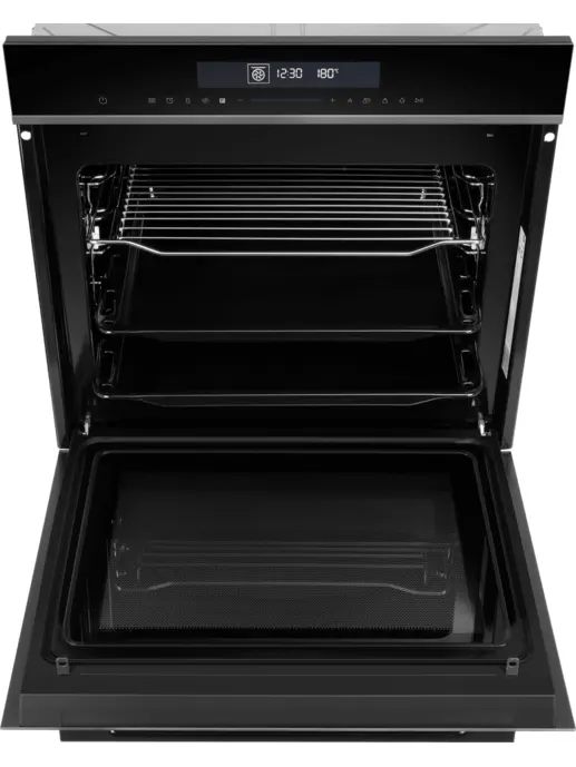Шкаф духовой электрический с СВЧ MAUNFELD MEOR7217SMB