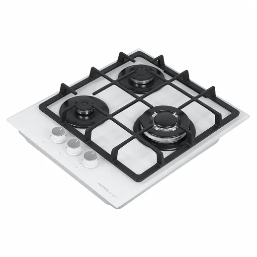 Газовая варочная панель HOMSair HGE433TGCWH