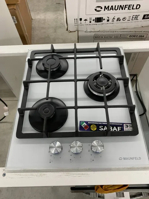 Газовая варочная панель MAUNFELD EGHG.43.33CW/G