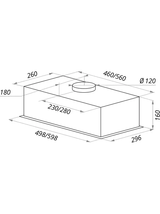 Кухонная вытяжка MAUNFELD Crosby Light C 60 белый