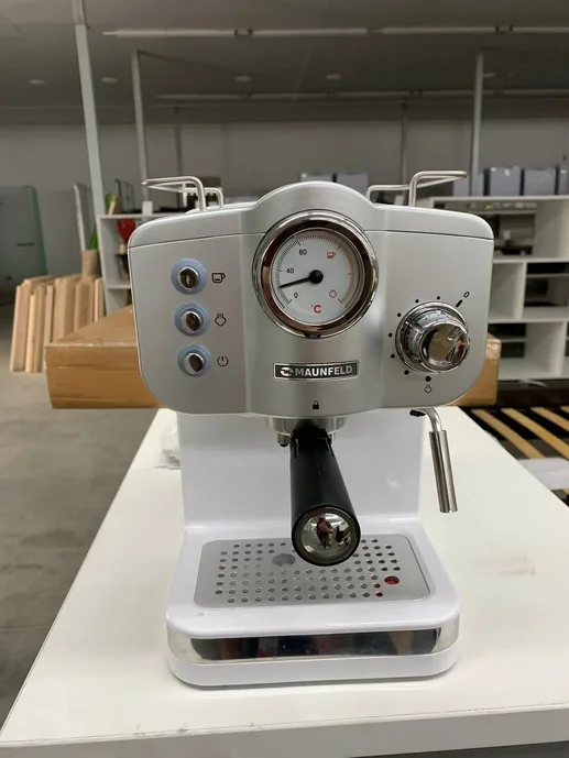 Кофемашина рожкового типа MAUNFELD MF-735WH PRO