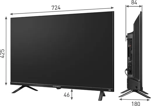 Телевизор MAUNFELD MLT32HSX02