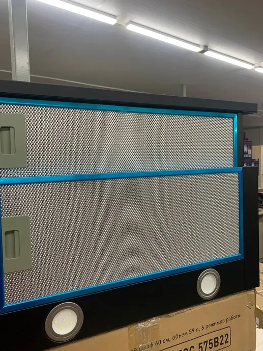 Кухонная вытяжка HOMSair FLAT 60 черный