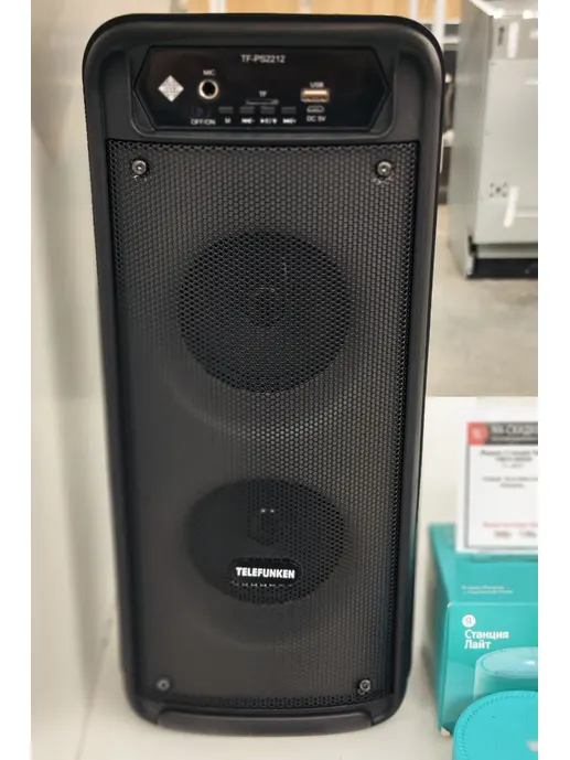 Музыкальный центр TELEFUNKEN TF-PS2212 черный