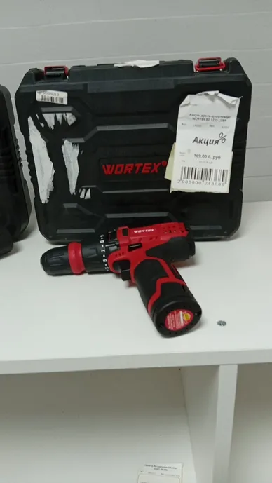 Аккум. дрель-шуруповерт WORTEX BD 1215 LiSET