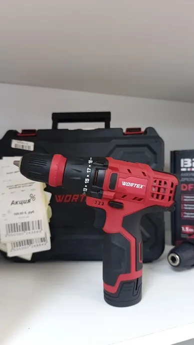 Аккум. дрель-шуруповерт WORTEX BD 1215 LiSET