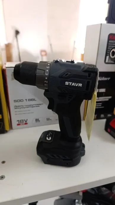 Дрель-шуруповерт аккум. Stavr SDD 18BL,