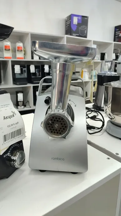 Электромясорубка Rombica MGR-104, металлик