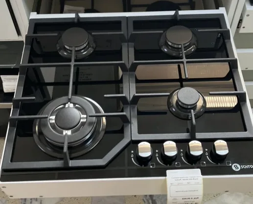 Газовая варочная поверхность Schtoff, H6034C30IS Black