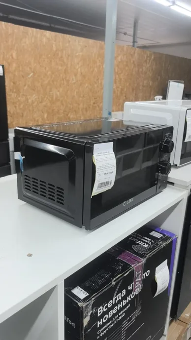 LEX FSMO 20.01N BL (20л, механика) микроволновая печь