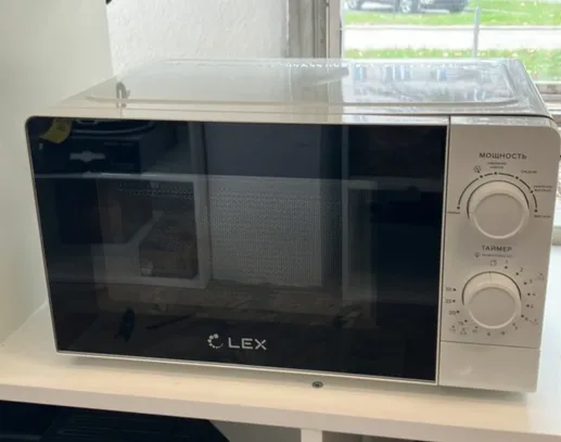 LEX FSMO 20.01N WH (20л, механика) микроволновая печь