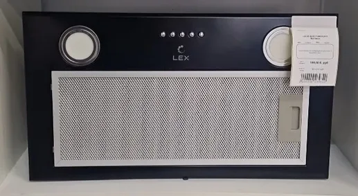 LEX GS BLOC P 600 BLACK Вытяжка