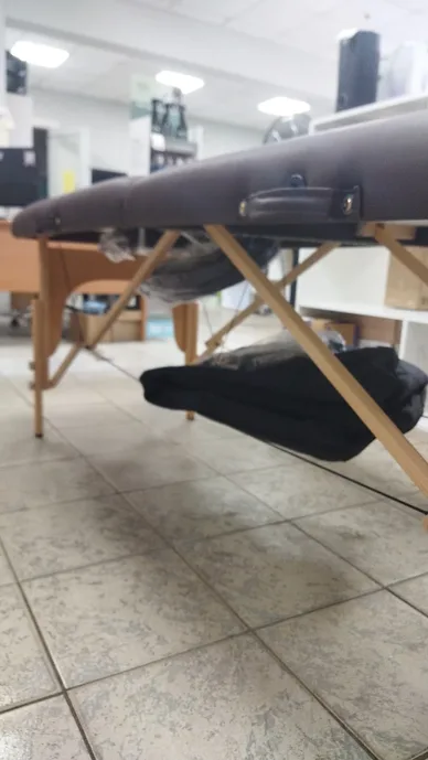 Массажный стол Atlas Sport складной 2-с деревянный 70 см (коричневый)-