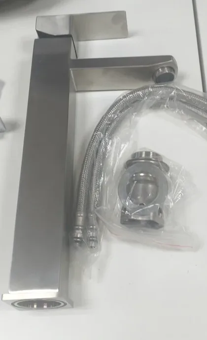 MAXONOR MN11803 Смеситель для раковины высокий, сатин 00-00014984
