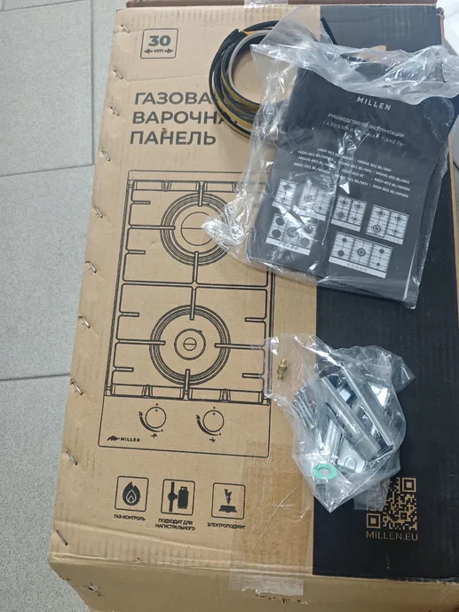 MILLEN MGH 301 IX газовая варочная панель
