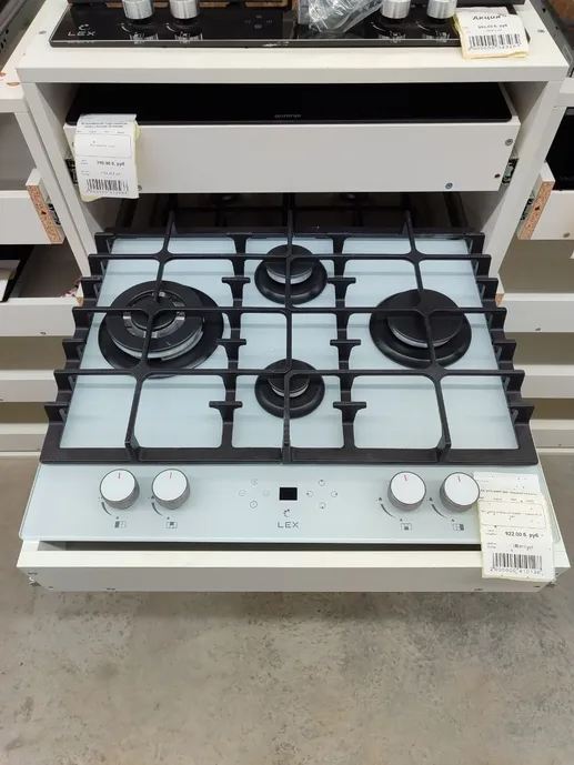 LEX GVG 646T WH газовая панель