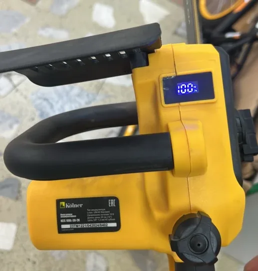 Пила цепная аккум. 18V UNI-M Standard, BL, шина 30см (12"), Kolner KCS