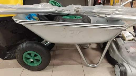 Тачка садовая SBK 2x85