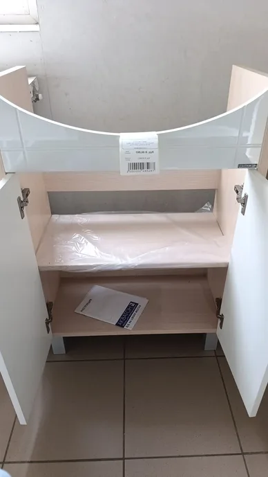 Тумба АЛЬПИНА 65, Акватон, 1A133401AL530, дуб молочный