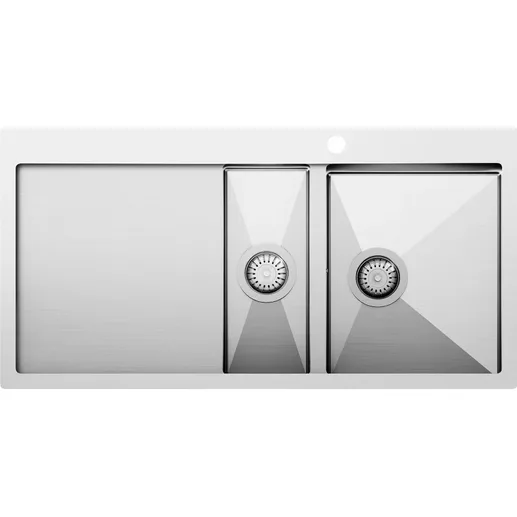 Мойка AquaSanita Steel LUNA 151 N-L