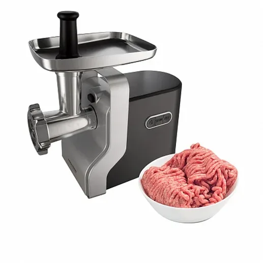 Мясорубка REDMOND RMG-1230-7, Черный/серебро