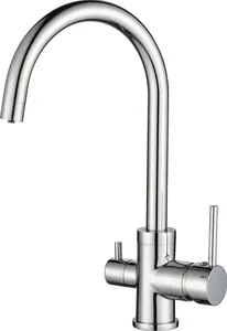 Смеситель для кухни AquaSanita Sabiaduo 2963 001 Chrome на скидке
